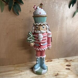Cupcakes & Cashmere Pastel Christmas Nutcracker Gingerbread Soldier Cupcake Hat